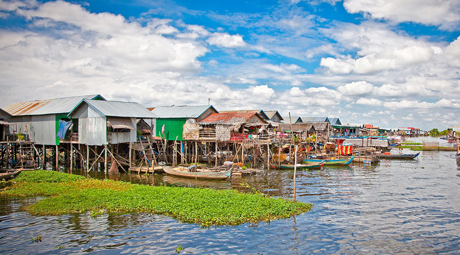 biển hồ Tonle Sap - Du lịch tự túc Siem Reap & Koh Rong Samloem