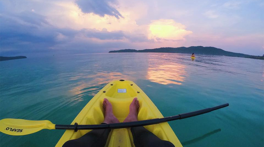 Kayaking Koh Rong