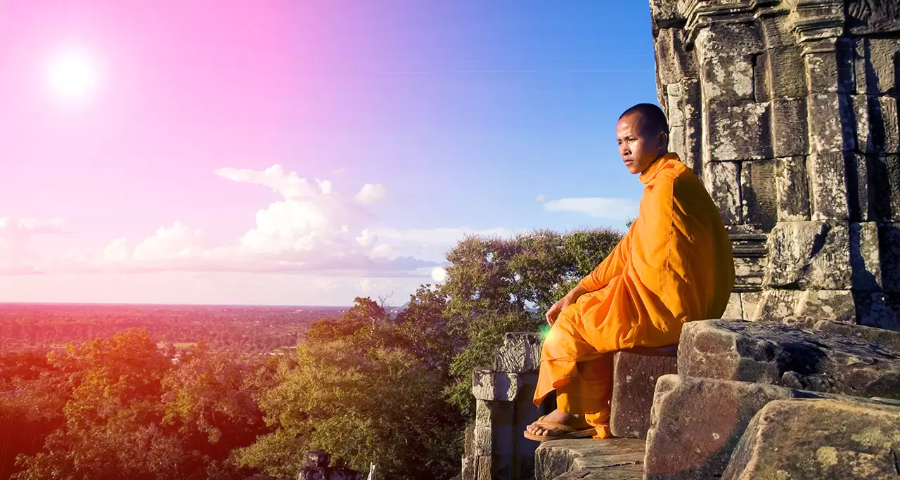 Phnom Krom is an off the beaten path sunset viewpoint. 