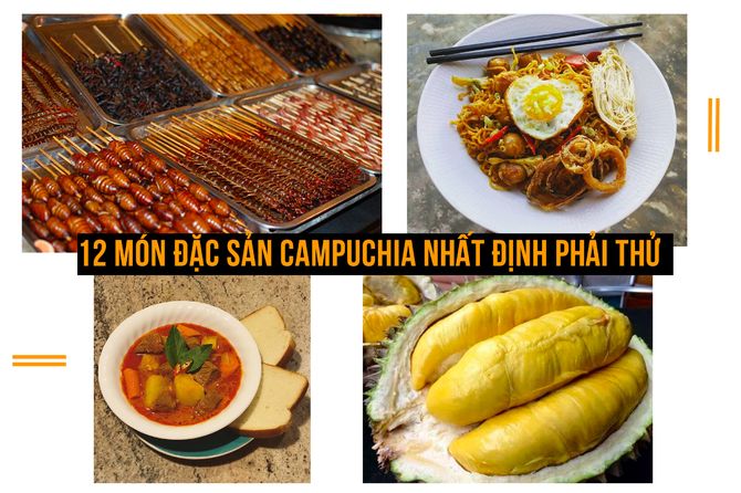 Top món ăn đường phố Phnom Penh