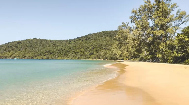 Bãi biển Lazy Beach Koh Rong Samloem - Bản đồ các điểm du lịch Koh Rong Samloem