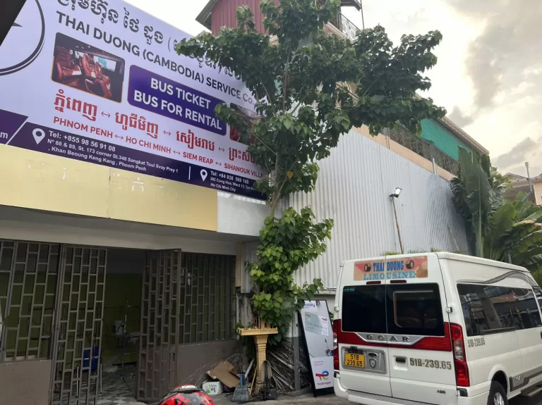 Bến xe Thái Dương tại Campuchia