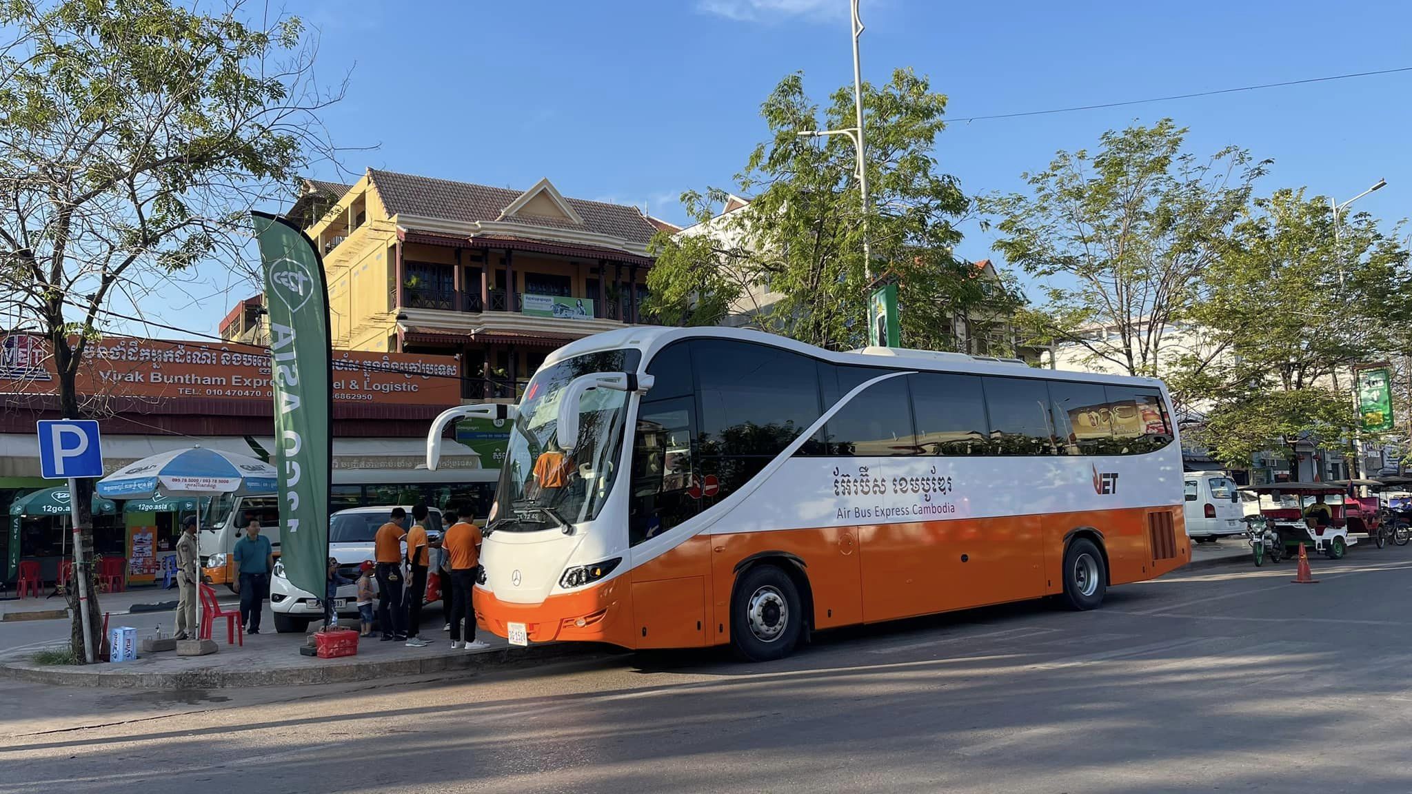 VET Air Bus Express offers luxury travel in Cambodia