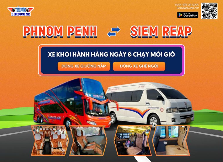Xe từ Siem Reap đi Phnom Penh